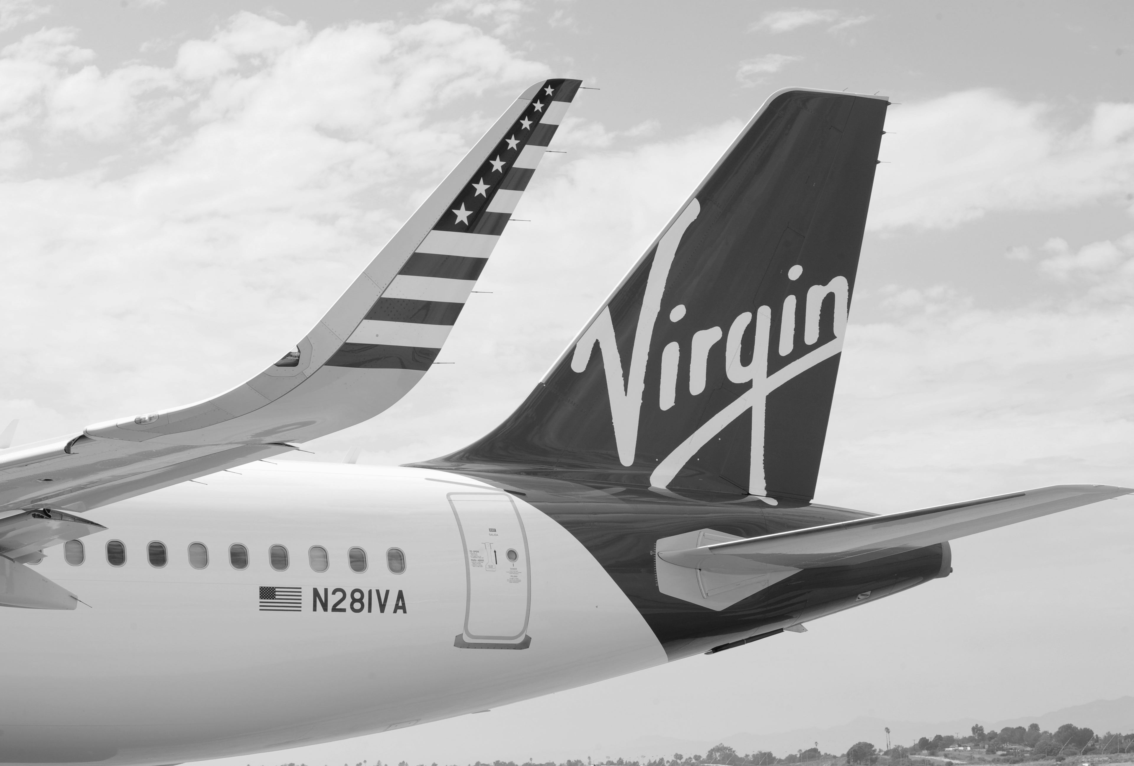 VirginAmerica_PlaneWingletBW